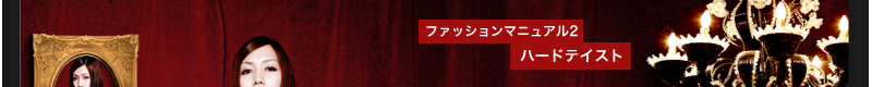 ファッションマニュアル2 ハードテイスト