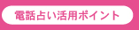 電話占い活用ポイント