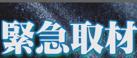緊急取材!
